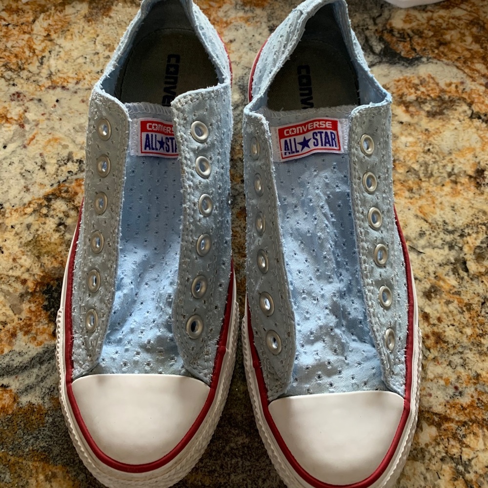 Converse Sneakers baby blue Size 8.5 US